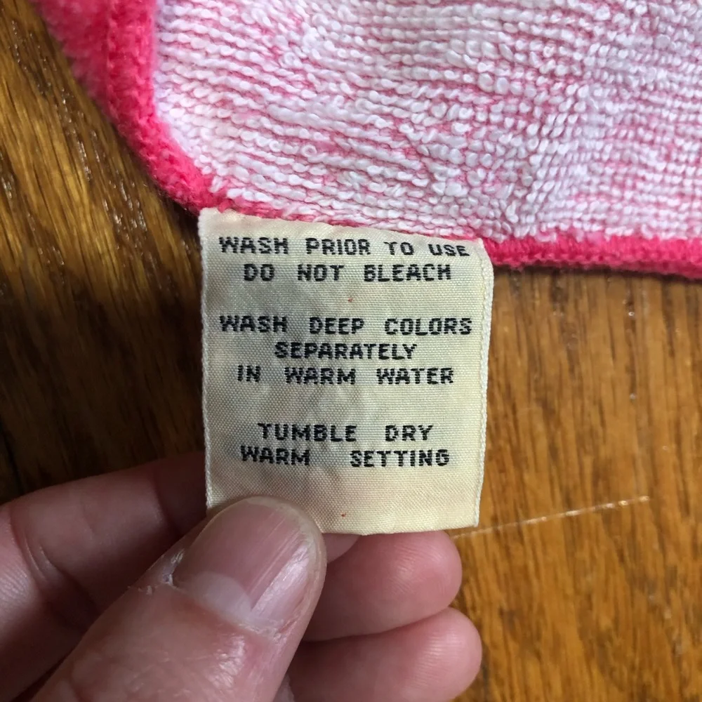 Vintage Disney Minnie Mouse Washcloth